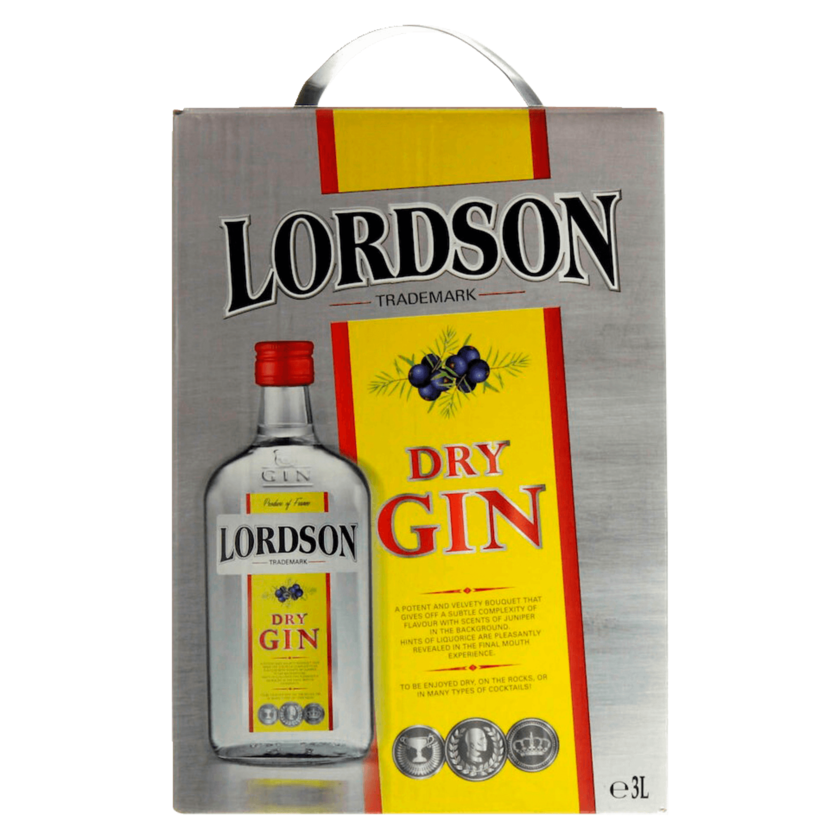 Lordson Dry Gin 3l